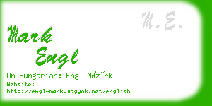 mark engl business card